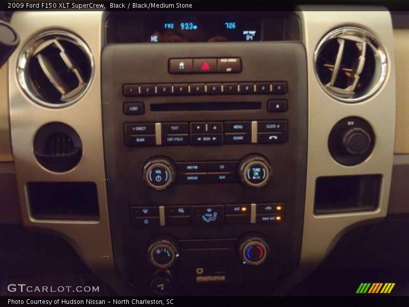 Black / Black/Medium Stone 2009 Ford F150 XLT SuperCrew