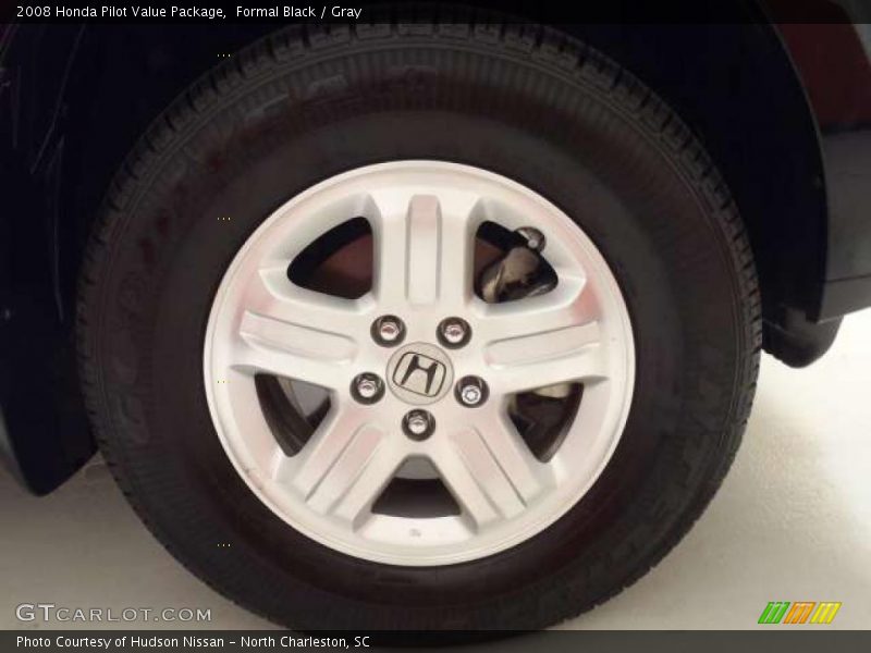Formal Black / Gray 2008 Honda Pilot Value Package