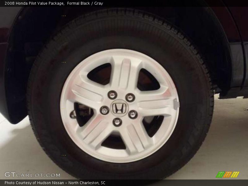 Formal Black / Gray 2008 Honda Pilot Value Package