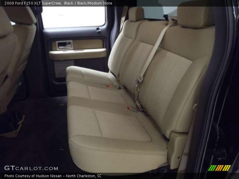 Black / Black/Medium Stone 2009 Ford F150 XLT SuperCrew