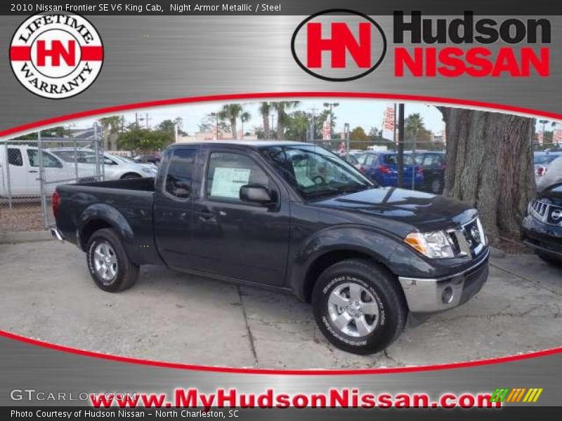 Night Armor Metallic / Steel 2010 Nissan Frontier SE V6 King Cab