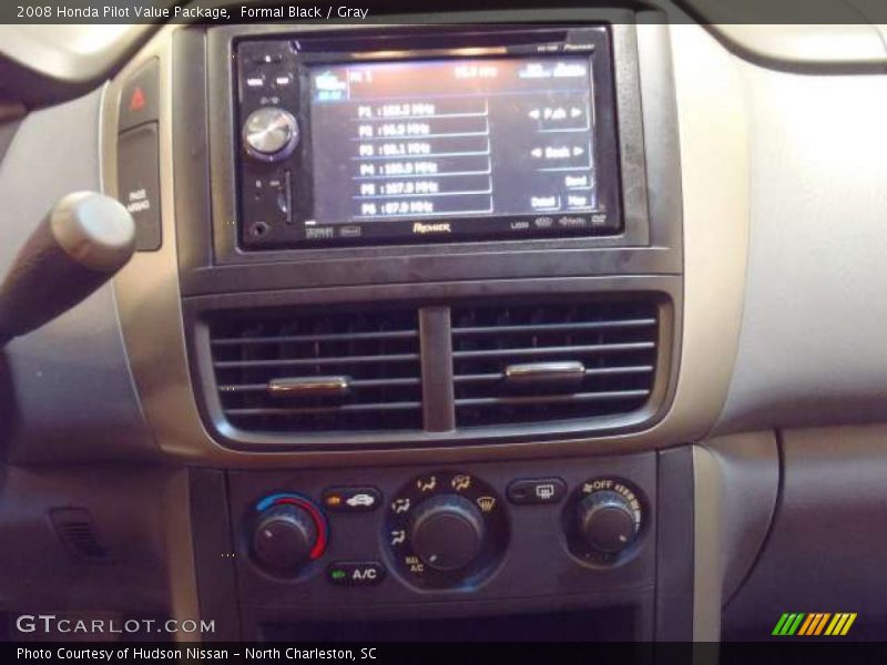 Formal Black / Gray 2008 Honda Pilot Value Package