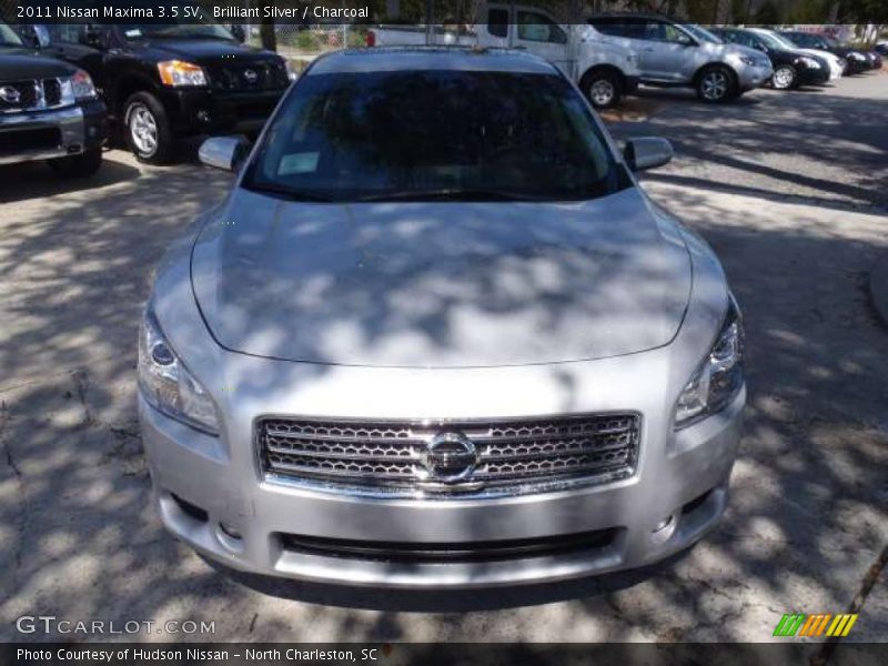 Brilliant Silver / Charcoal 2011 Nissan Maxima 3.5 SV
