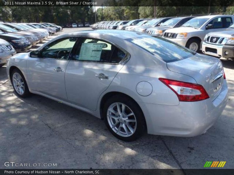 Brilliant Silver / Charcoal 2011 Nissan Maxima 3.5 SV