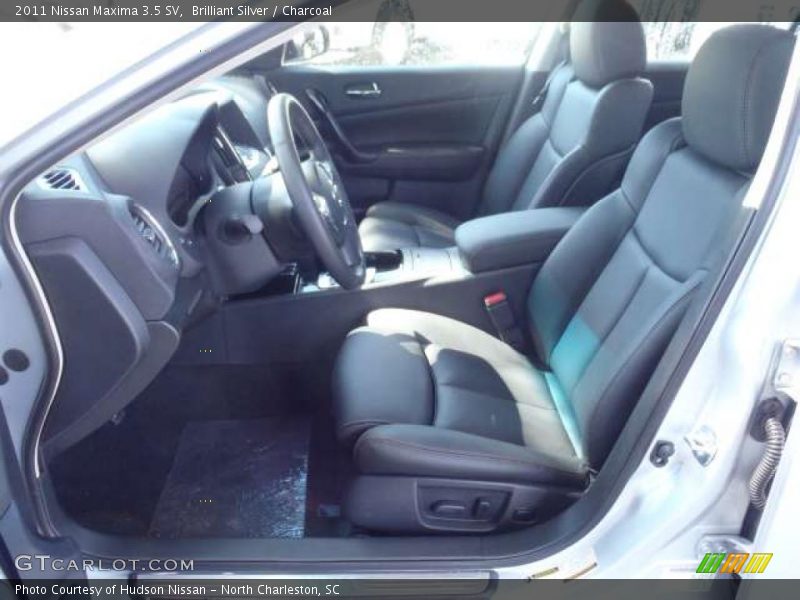 Brilliant Silver / Charcoal 2011 Nissan Maxima 3.5 SV