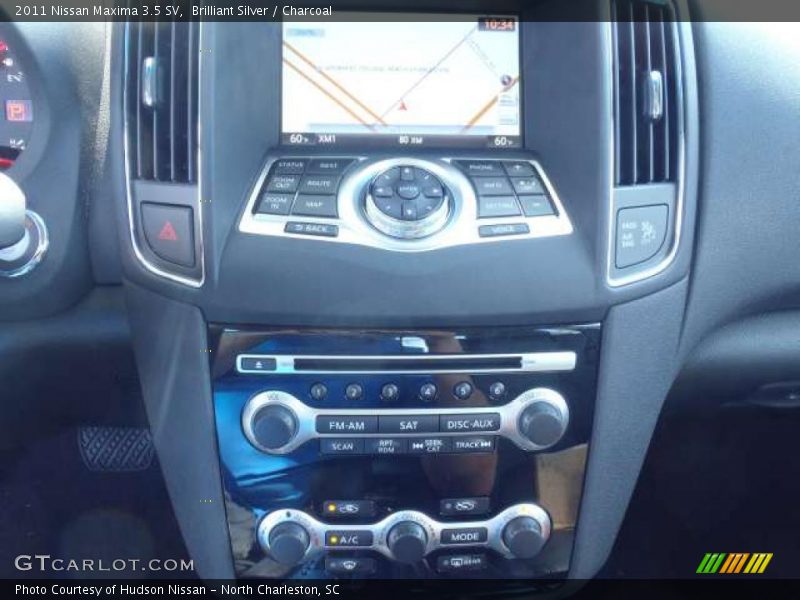 Brilliant Silver / Charcoal 2011 Nissan Maxima 3.5 SV