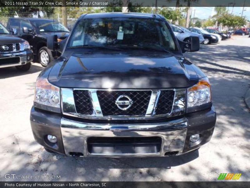 Smoke Gray / Charcoal 2011 Nissan Titan SV Crew Cab