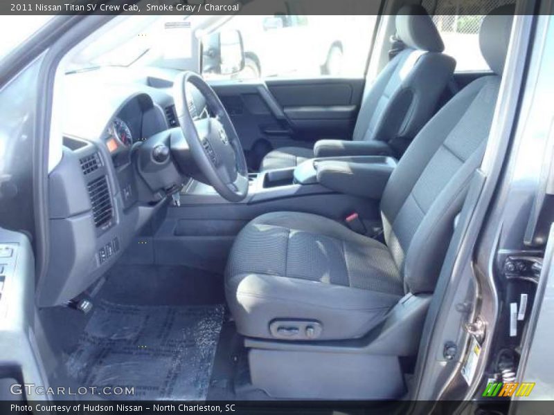 Smoke Gray / Charcoal 2011 Nissan Titan SV Crew Cab
