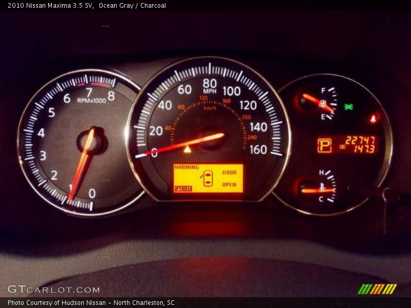 Ocean Gray / Charcoal 2010 Nissan Maxima 3.5 SV