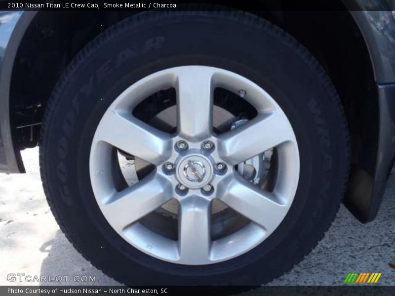 Smoke Metallic / Charcoal 2010 Nissan Titan LE Crew Cab