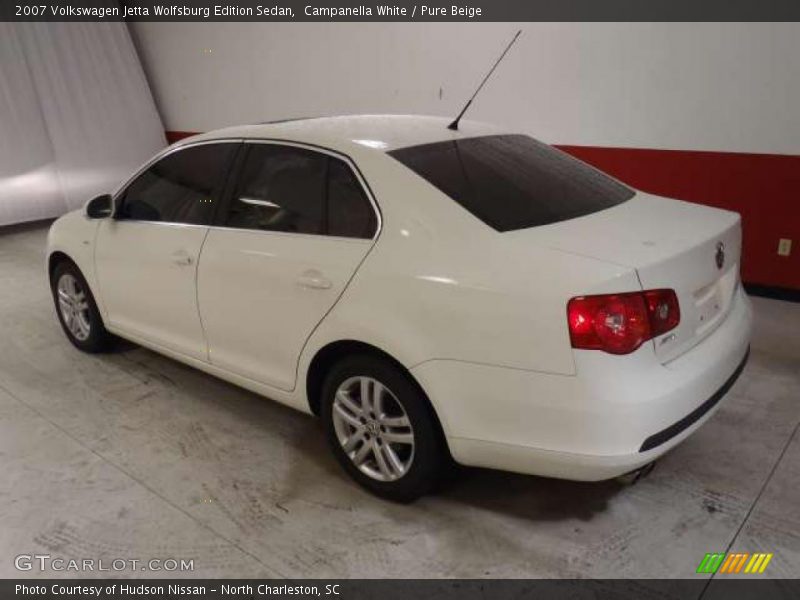 Campanella White / Pure Beige 2007 Volkswagen Jetta Wolfsburg Edition Sedan