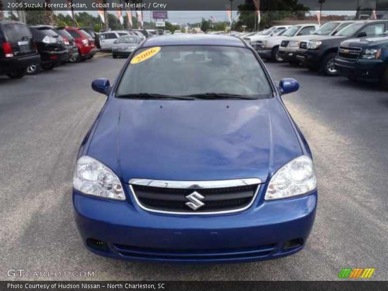 Cobalt Blue Metallic / Grey 2006 Suzuki Forenza Sedan