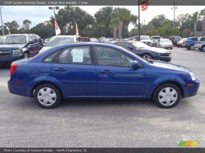 Cobalt Blue Metallic / Grey 2006 Suzuki Forenza Sedan