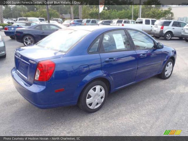 Cobalt Blue Metallic / Grey 2006 Suzuki Forenza Sedan