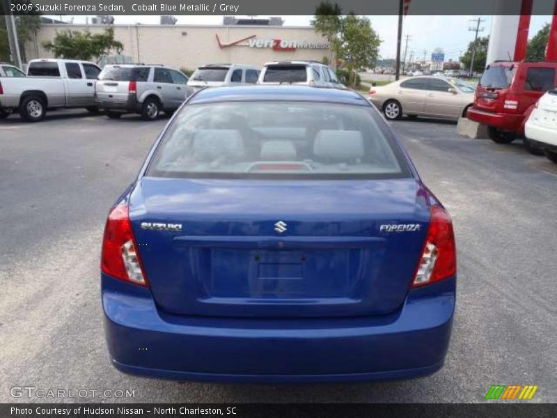 Cobalt Blue Metallic / Grey 2006 Suzuki Forenza Sedan