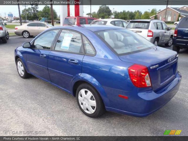 Cobalt Blue Metallic / Grey 2006 Suzuki Forenza Sedan