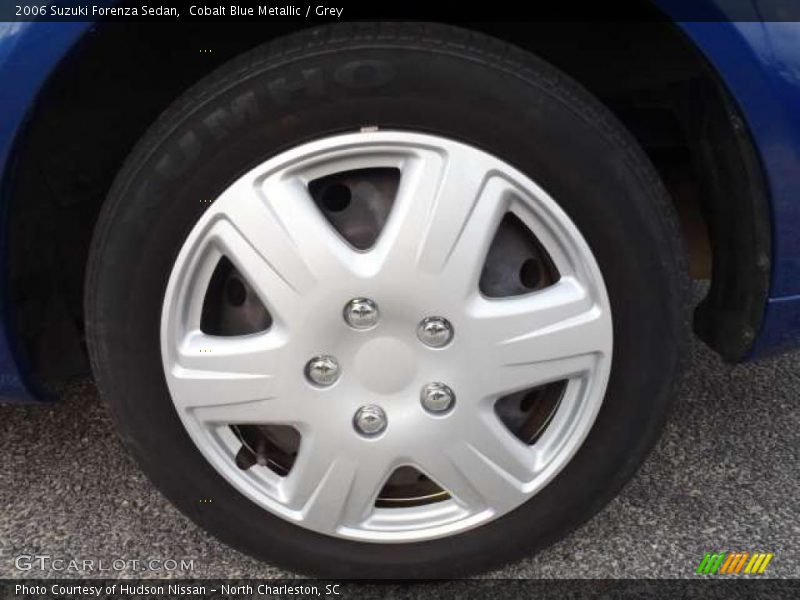 Cobalt Blue Metallic / Grey 2006 Suzuki Forenza Sedan