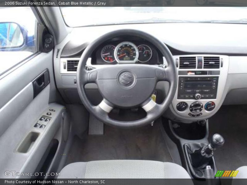 Cobalt Blue Metallic / Grey 2006 Suzuki Forenza Sedan