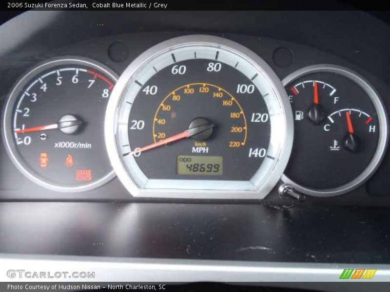 Cobalt Blue Metallic / Grey 2006 Suzuki Forenza Sedan