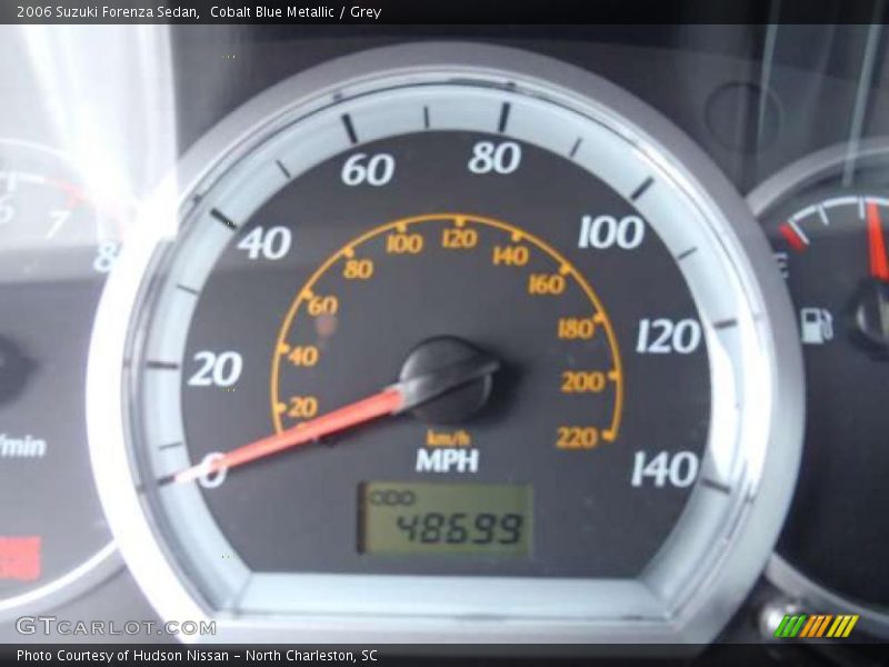 Cobalt Blue Metallic / Grey 2006 Suzuki Forenza Sedan