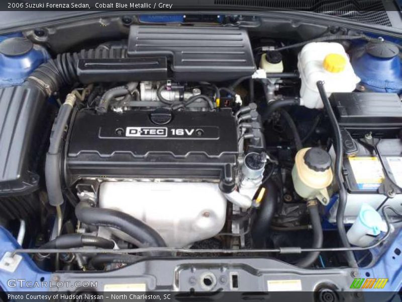 Cobalt Blue Metallic / Grey 2006 Suzuki Forenza Sedan