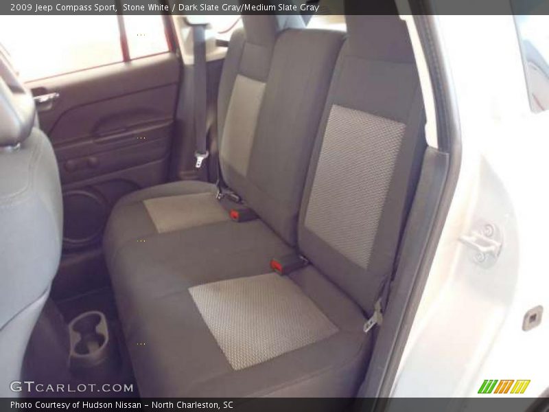 Stone White / Dark Slate Gray/Medium Slate Gray 2009 Jeep Compass Sport