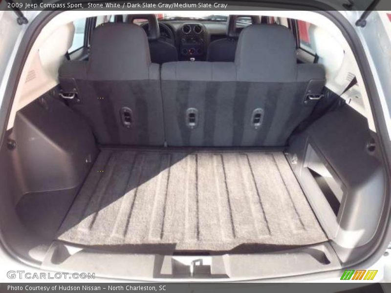 Stone White / Dark Slate Gray/Medium Slate Gray 2009 Jeep Compass Sport