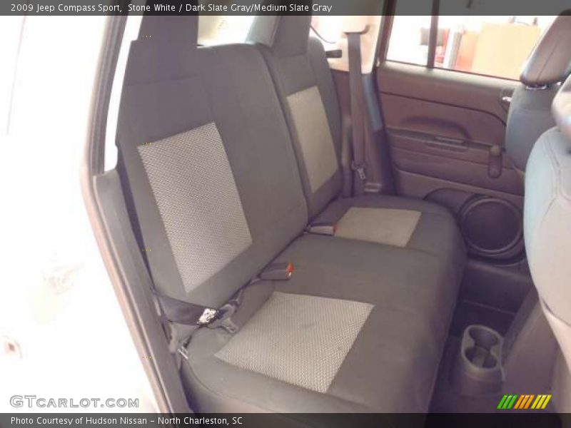Stone White / Dark Slate Gray/Medium Slate Gray 2009 Jeep Compass Sport