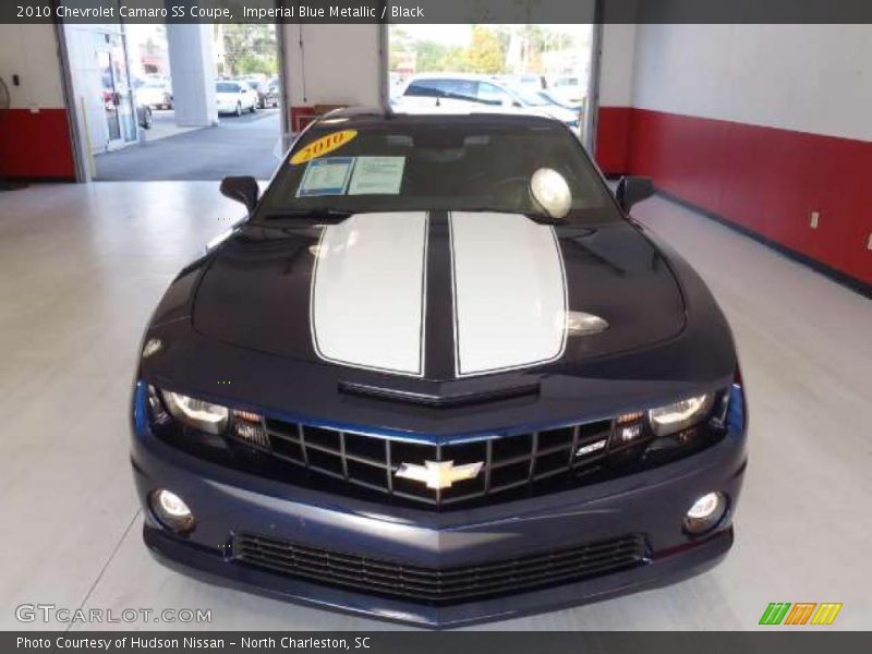 Imperial Blue Metallic / Black 2010 Chevrolet Camaro SS Coupe