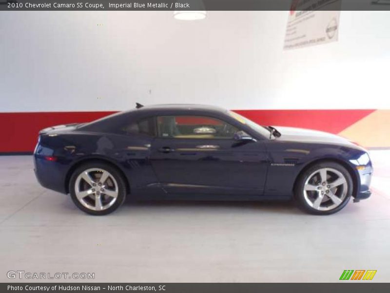 Imperial Blue Metallic / Black 2010 Chevrolet Camaro SS Coupe