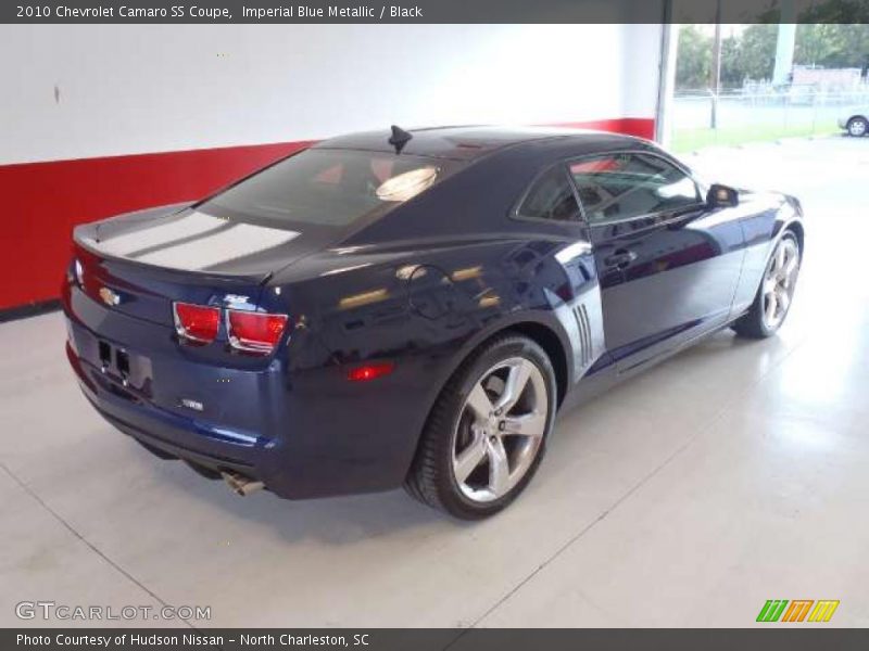 Imperial Blue Metallic / Black 2010 Chevrolet Camaro SS Coupe
