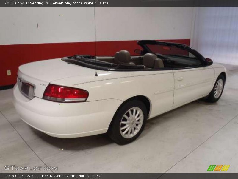 Stone White / Taupe 2003 Chrysler Sebring LXi Convertible