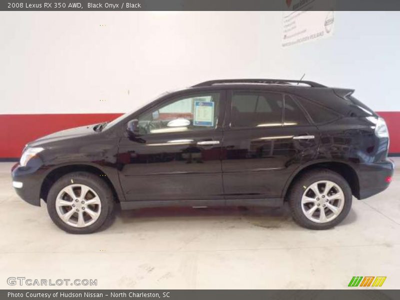 Black Onyx / Black 2008 Lexus RX 350 AWD