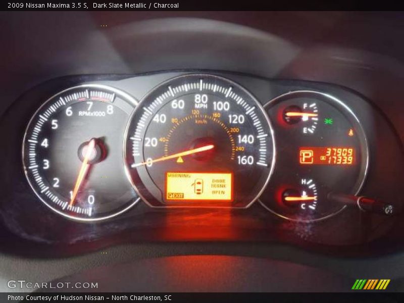 Dark Slate Metallic / Charcoal 2009 Nissan Maxima 3.5 S