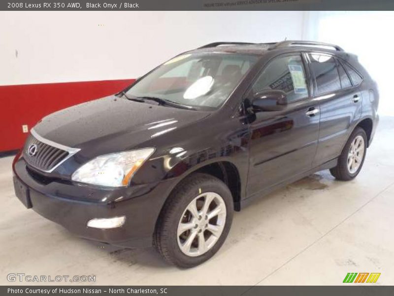 Black Onyx / Black 2008 Lexus RX 350 AWD