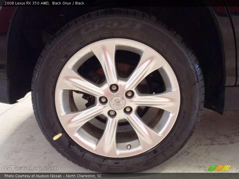 Black Onyx / Black 2008 Lexus RX 350 AWD