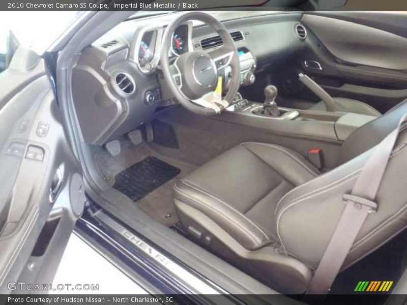 Imperial Blue Metallic / Black 2010 Chevrolet Camaro SS Coupe