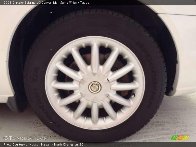 Stone White / Taupe 2003 Chrysler Sebring LXi Convertible