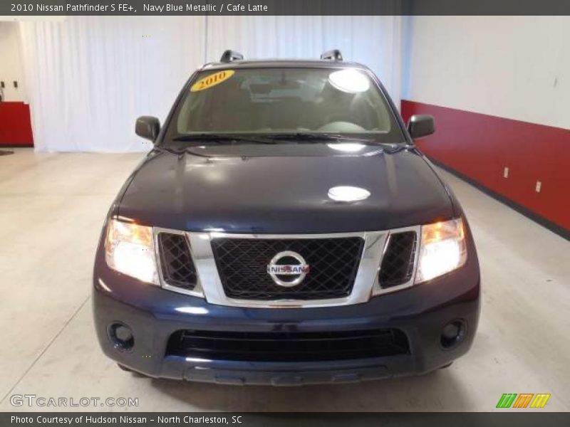 Navy Blue Metallic / Cafe Latte 2010 Nissan Pathfinder S FE+