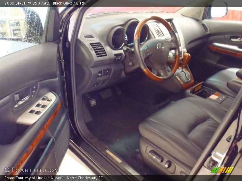 Black Onyx / Black 2008 Lexus RX 350 AWD