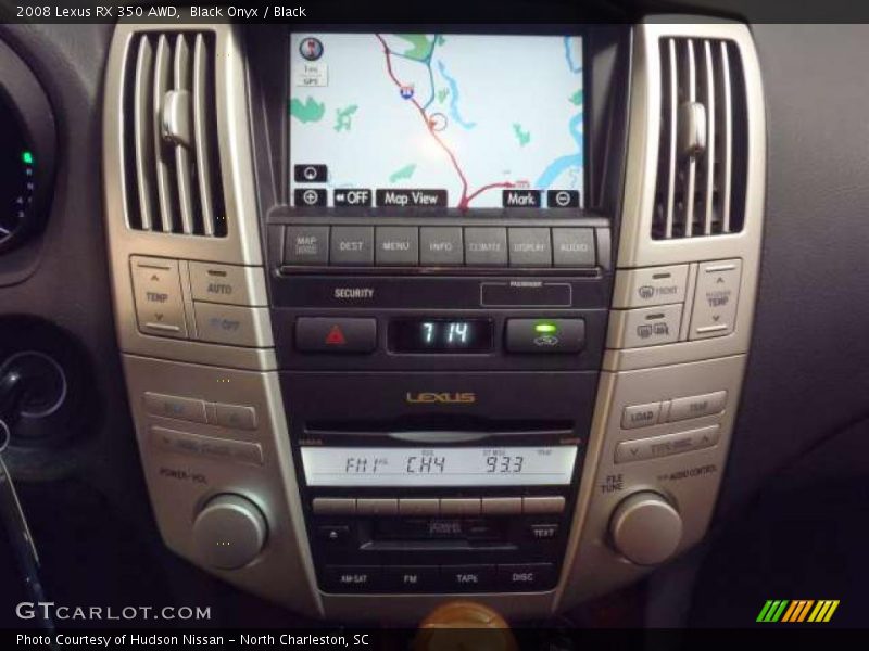 Black Onyx / Black 2008 Lexus RX 350 AWD