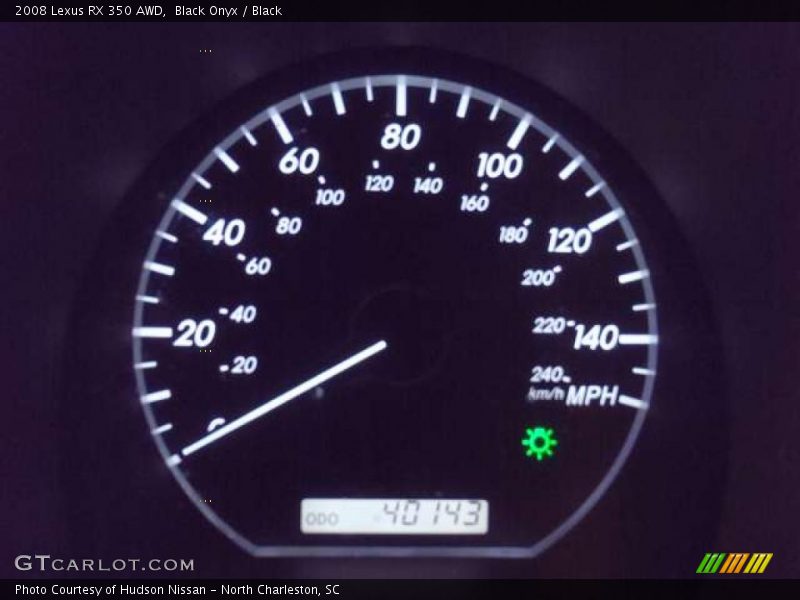 Black Onyx / Black 2008 Lexus RX 350 AWD