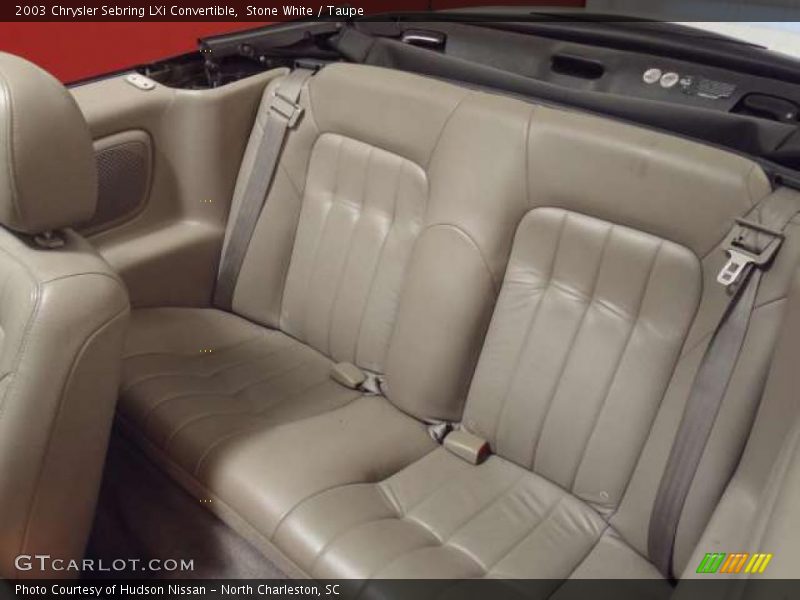 Stone White / Taupe 2003 Chrysler Sebring LXi Convertible