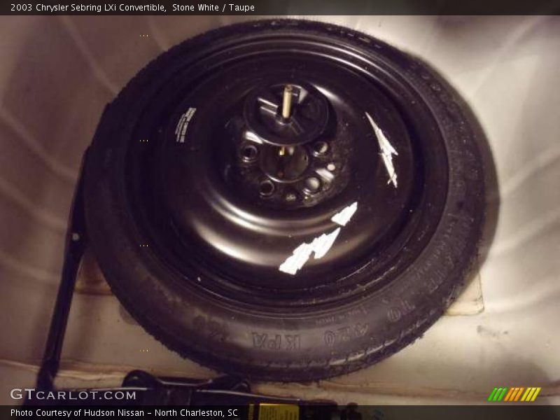 Stone White / Taupe 2003 Chrysler Sebring LXi Convertible