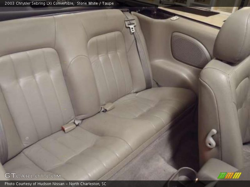 Stone White / Taupe 2003 Chrysler Sebring LXi Convertible