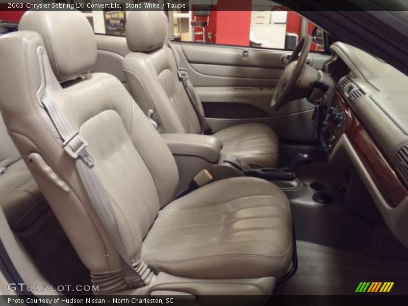 Stone White / Taupe 2003 Chrysler Sebring LXi Convertible