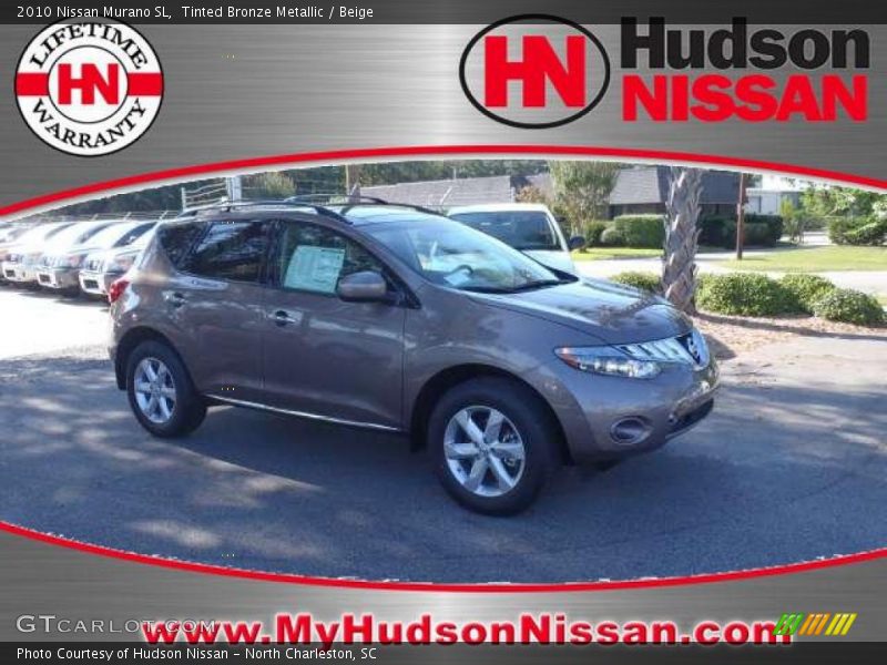 Tinted Bronze Metallic / Beige 2010 Nissan Murano SL