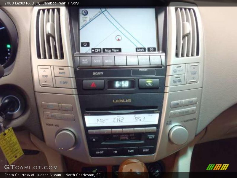 Bamboo Pearl / Ivory 2008 Lexus RX 350