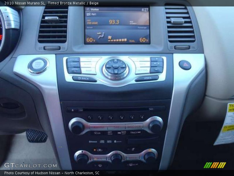 Tinted Bronze Metallic / Beige 2010 Nissan Murano SL