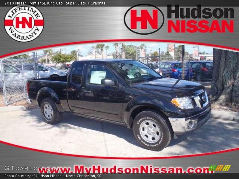 Super Black / Graphite 2010 Nissan Frontier SE King Cab